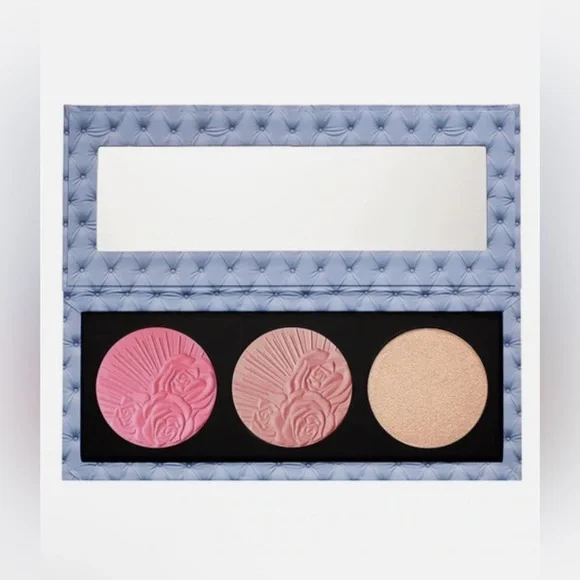 BNIB Pat McGrath Labs X Bridgerton Divine Blush & Glow Trio: Love at First Blush - Picture 2 of 10